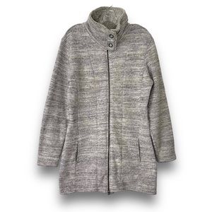 Womens Kuhl Alaska Long Sweater Fleece Jacket Full Zip Size L